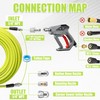 M MINGLE Sewer Jetter Kit for Pressure Washer 200 FT,