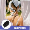 Healeved Clip Ponytail Extensions Curly Ponytail Wig Long Hair Extensions