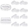 Carpet Protector Spiked Caster Cups Plastic Caster Cups Round and