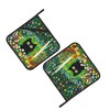 2 Pack Colorful Garden Cats Pot Holders,Heat Resistant Countertop Hot