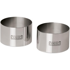 Kaiser Piccantini 8 cm Round Desert Rings, Set of 2