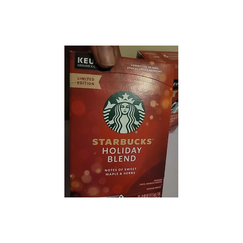 Starbucks 2x Starbucks Holiday Blend Limited Edition Kcup Pods Bb