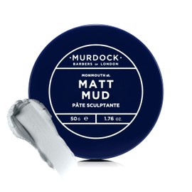 Murdock London Matt Mud | Non-Shine Shaping Clay | Vegan with Kaolin & Vitamin E | Made in England | 50g