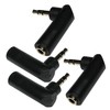 CESS L Shape Right Angle 3.5mm Male to Female Stereo