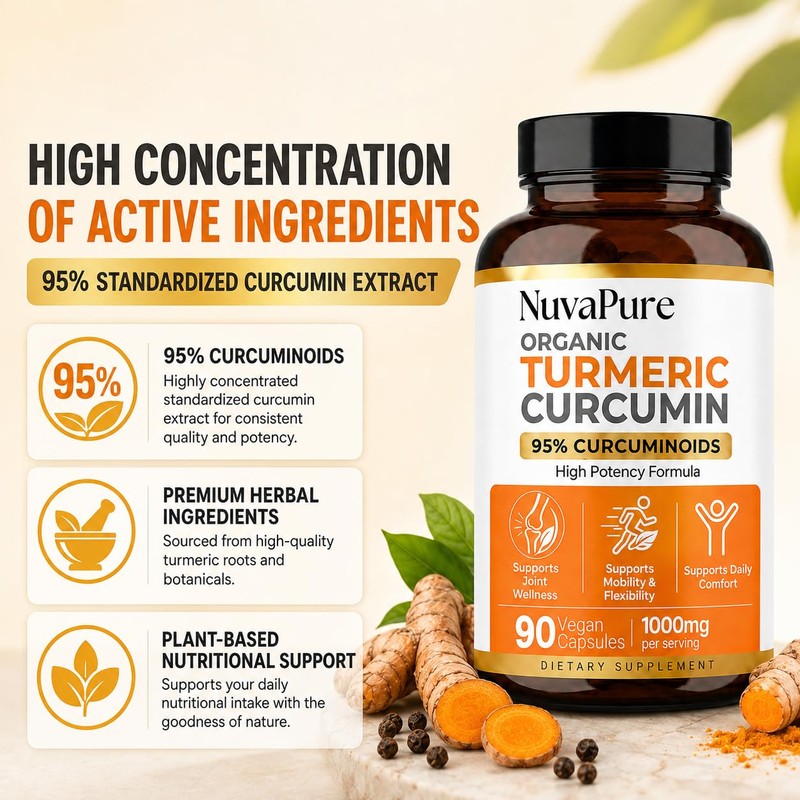 Nuvapure Turmeric with Black Pepper