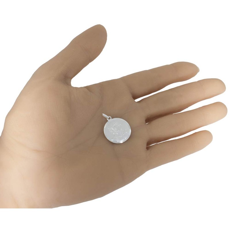 Jesus Christ Pendant in 925 Sterling Silver