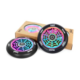 Limit Pro Scooter Wheel 110 x 24mm 2 Pcs 88A High Rebound PU and Metal Core ABEC-9 Bearings Installed for Most Professional Stunt Trick Scooter Wheels