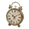 Alarm Clock Vintage Port in Shabby Chic Style with Roman