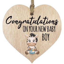 Mum & Dad to Be Gifts Hanging Wooden Heart Sign Plaque for Mummy Daddy - Light Wood Hearts, Parents to be Gifts, Mummy to be Gifts, Baby Reveal Gifts, Baby Shower Keepsake Ideas, Mum-To-Be