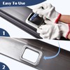 VYH 2" x 3" Rain Gutter Downspout Drop Outlet Aluminum