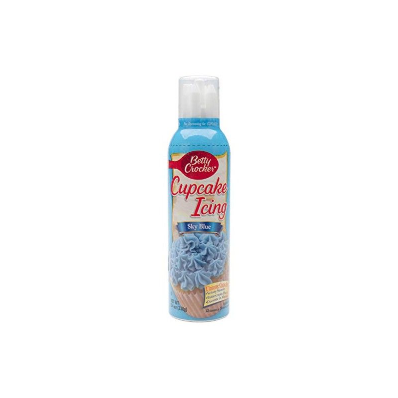 Signature Brands Betty Crocker: Decorating Cupcake Sky Blue Icing, 8.4