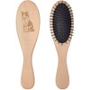 'American Curl Cat' Wooden Hairbrush (HA00048846)