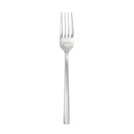 Fortessa Arezzo 18/10 Stainless Steel Flatware, Dinner/Table Fork, 8.25", Set of 12, Brushed Stainless Steel,