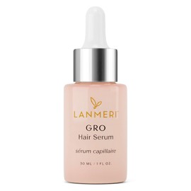 Lanmeri Vegan Hair Growth Serum - Natural Hair Regrowth and Hair Loss Treatments for Women & Men - Scalp Serum for Thinning Hair and Hair Loss - Fuller-looking, Thicker and Healthier Hair in 90 Days, All Hair Types