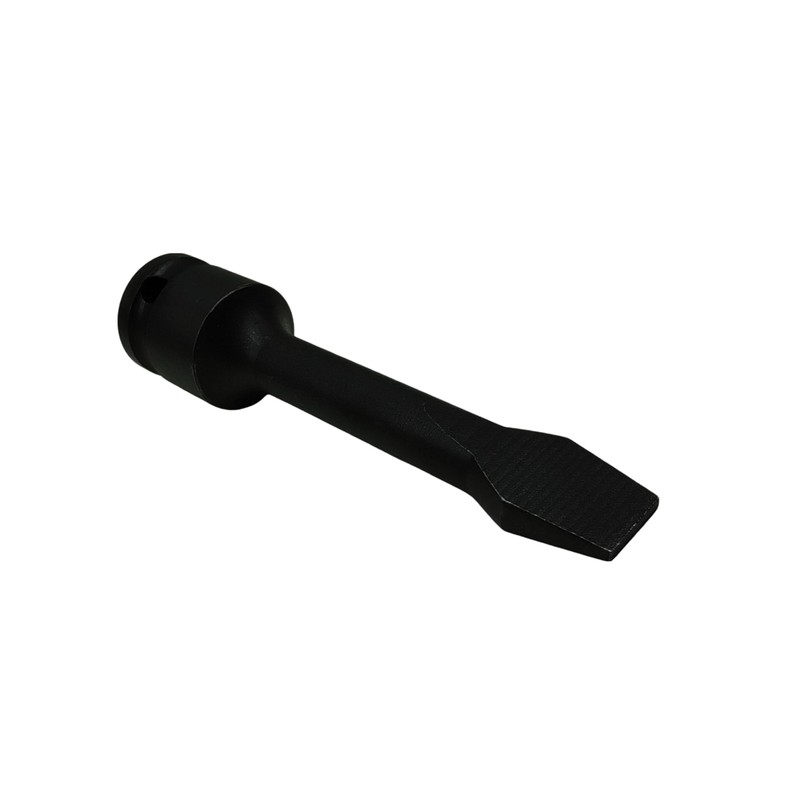 1/2-inch Drive Slotted Screwdriver Bit Socket, Heat-Treated Cr-Mo Alloy Steel,