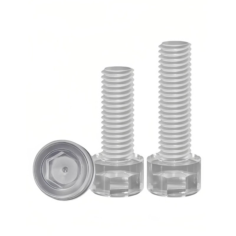 PC(Polycarbonate) Plastic Transparent Metric Hex Socket Head Cap Screws with