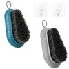 2Pcs Heavy Duty Fingernail Scrub Brush, Nail Brush for Cleaning