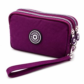 3 Zipper Pouch, Fashionable, Cute, Multi-functional Pouch, Compact Storage, Large Capacity, Small Accessories, Makeup Pouch, Travel Pouch, Small Organization, Convenient Pouch, Stylish Design, Women's