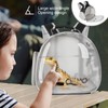 Guinea Pig Backpack Carrier, Bearded Dragon Carrier Backpack with Clear