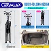 CARVALAX V-Head Pipe Jack Stands, 28"-52" Adjustable Pipe Stand Fits