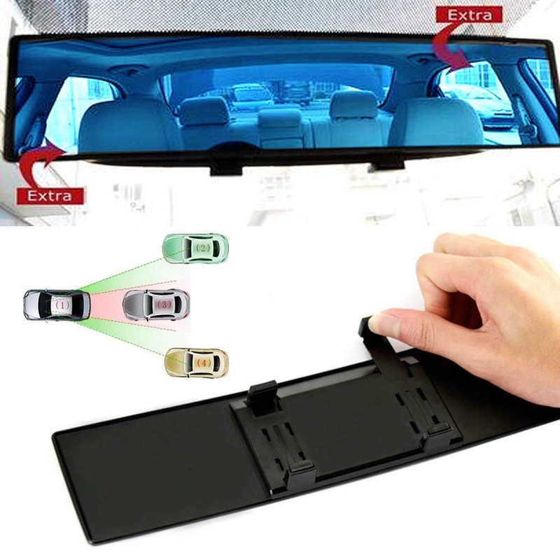 ICBEAMER 9.4" 240mm Easy Clip on Wide Angle Panoramic Blind
