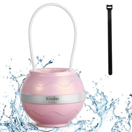 Kinder Filter - Remove Chlorine and Improve Skincare with Filtered Water Soften water (Pink)