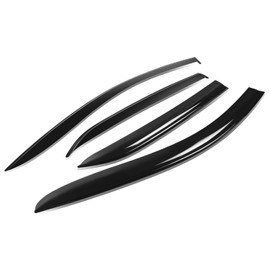 Auto Dynasty Rain Guards Tape-On Compatible with 2018-2024 Chevy Equinox, Acrylic Window Visors Deflector