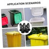 Ciieeo Trash Can Lid Hinged Pins 240L Plastic Connecting Shafts