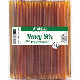 Stakich Wildflower Honey Stix (100 Stix)
