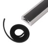 MOTO4U L Track Filler Strip,3.34-Foot Length Rubber Strip for All