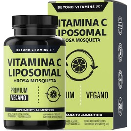 Beyond Vitamins Liposomal Vitamin C 300mg with Rose Hips - 60 Vegan Capsules