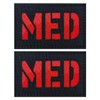 FR Reflective Medic Patch, IR Reflective Red Cross Hook &