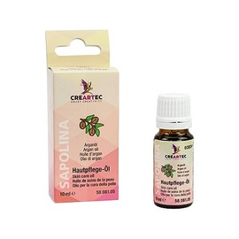 Creartec - Skin Care Product Argan Oil - for Normal Skin, for Natural Moisture - for the Production of Nourishing Soaps - 10 ml - Made in Germany