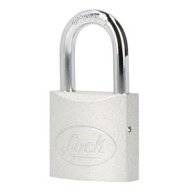 Lock L22L38A Candado de acero largo 38 mm, llave estándar, en caja