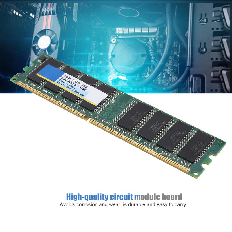 1G DDR 400MHz PC3200 184Pin Desktop Computer Memory RAM Special