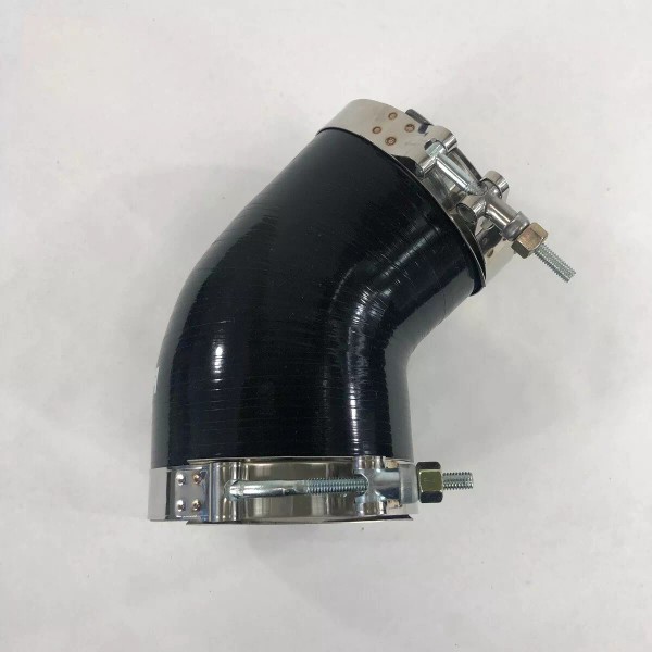Unbranded 4" to 3.5" I.D. Silicone Coupler 45 Degree Angled