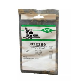 NTE269 PNP - Si, Power Darlington (Compl To NTE268) TO202 ECG269 SK9256