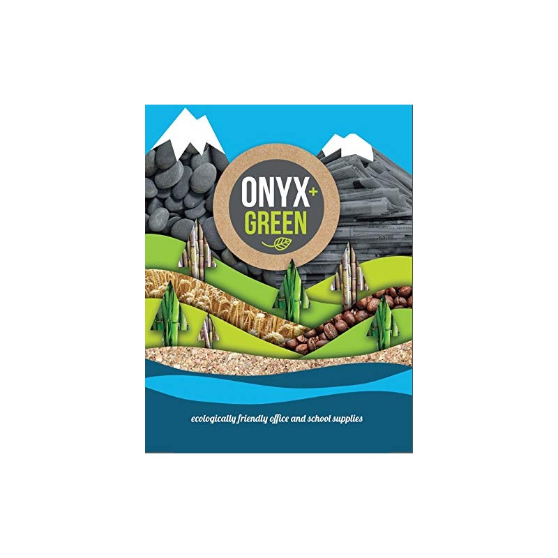 Onyx and Green 3-Pack Mechanical Pencils, Recycled PET, 0.7 mm,