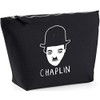 Hippowarehouse Charlie Chaplin portrait printed make up cosmetic wash bag