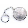 1922 PEACE SILVER DOLLAR KEYCHAIN OLD NEW STOCK STORED FOR
