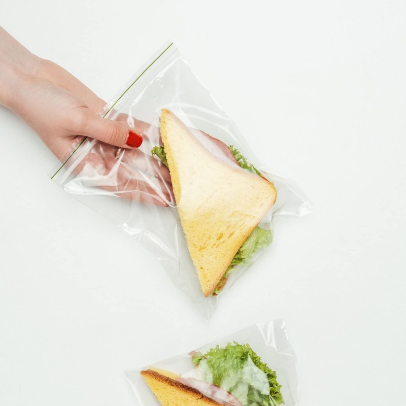 Clear Hermetically Sealed Plastic Bags Ideal for Freezing Food, Document