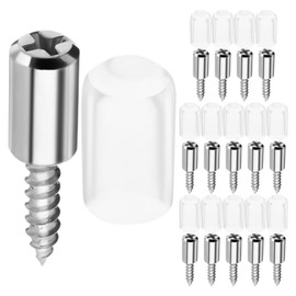 jojofuny Heavy Duty Shelf Pins, 20PCS Wood Shelving Pins Shelf Support Pegs Shelf Holders Pegs Tapping Screw Pegs for Kitchen Cabinet Shelf Supports