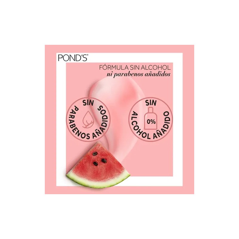Ponds Gel Hidratante Facial Fruity Hydra Fresh Sandía 110 G