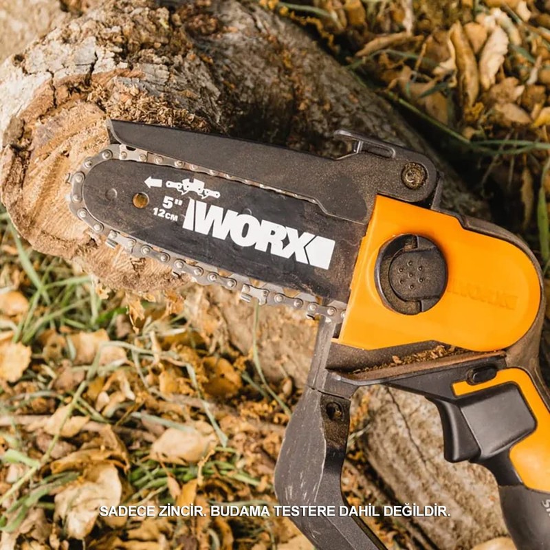 WORX WA0142 Chain for Cordless Chainsaw WG324E & WG324E.9, Black/Orange