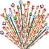 VEYLIN 32pcs Christmas Themed Pencil Set, Christmas Pencils with eraser
