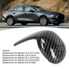 Gear Knob Trim Carbon Fibre Grain Scratch Free Replacement for