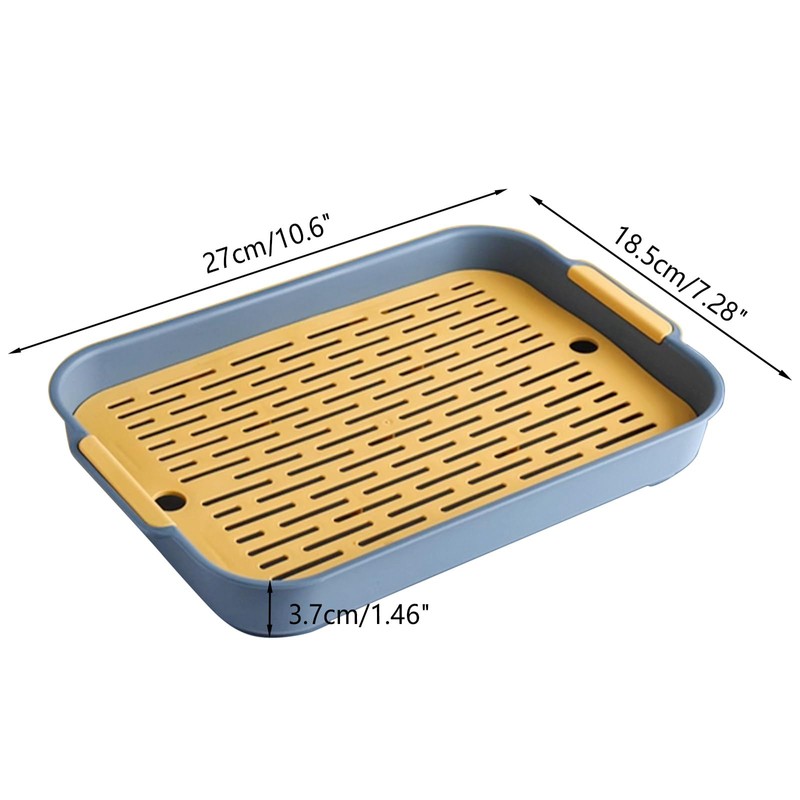Rabbit Toilet Tray, Rabbit Litter Box, Hamster Toilet, Plastic Grate,