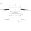 WITTKOWARE XLG-150-12-A IP67 Constant Power CV+CC LED Driver, Output 6.5