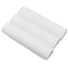 Yuknees 8 Pack White Pocket Square,Cotton Men's Handkerchief,Men's White Handkerchiefs,Large