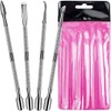 Cuticle Pusher and Cutter Set, Dead Skin Nail Cleaner Tools,
